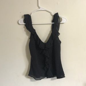Ralph Lauren Polka dot top